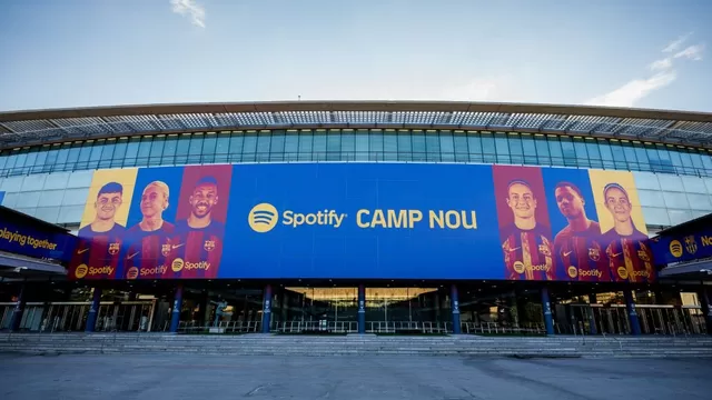 El coloso catalán ya lleva el nombre &#39;Spotify Cam Nou&#39;. | Foto/Video: @FCBarcelona