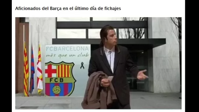 Barcelona y su presidente Bartomeu protagonizaron memes al cierre del mercado-foto-3