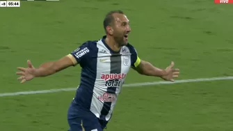 Hernán Barcos anotó gol de la victoria para Alianza Lima ante Talleres / X