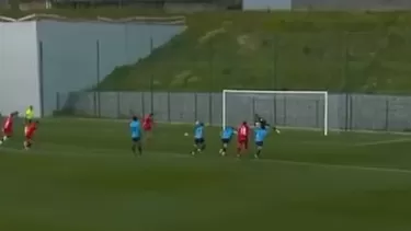 Bassco Soyer sacó buen remate de penal y convirtió en el Gil Vicente vs Vizela por la Sub-23