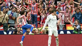 En un partidazo por la fecha 7 de LaLiga española, el 'atleti' del 'Cholo' se llevó el derbi. | AFP/DGO