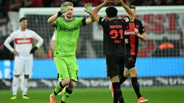 Bayer Leverkusen consiguió un récord histórico tras empatar contra el Stuttgart / Foto: AFP