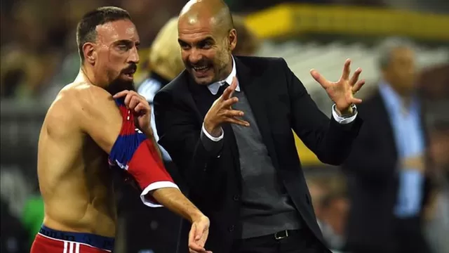Bayern Munich puso un alto a las críticas de Ribery  hacia Guardiola
