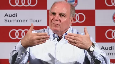 Presidente del Bayern Munich, Uli Hoeness. Foto: AFP