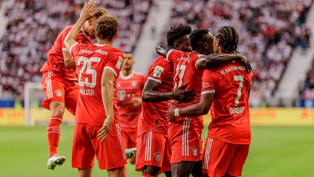 Bayern Munich aplastó 6-1 al Eintracht Franckfurt en el arranque de  la Bundesliga