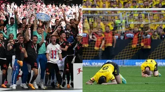 Bayern Munich campeón de Alemania. | Foto: AFP/Video: @SPORT1