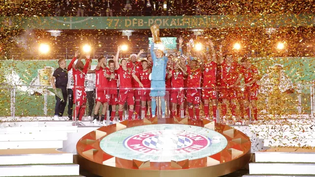 Bayern Munich conquistó la Copa de Alemania tras derrotar al Leverkusen
