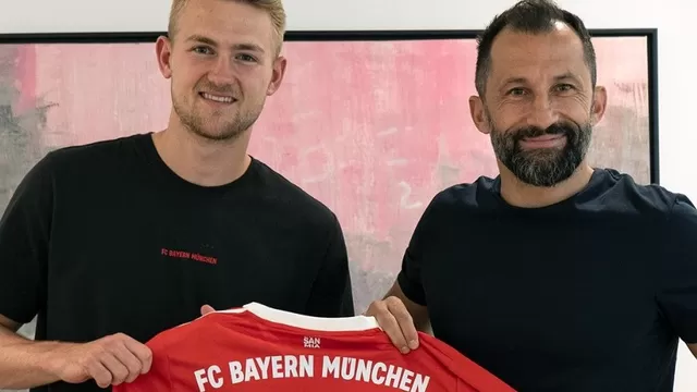 Bayern Munich dio otro golpe en el mercado de fichajes con la firma de De Ligt