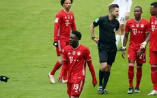 Bayern Munich: Durísima entrada le costó dos fechas de suspensión a Alphonso Davies - Noticias de alphonso davies
