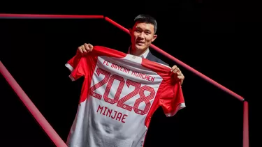 Kim Min-Jae jugará hasta el 2028 en el conjunto &quot;bávaro&quot;. Foto: Bayern Munich