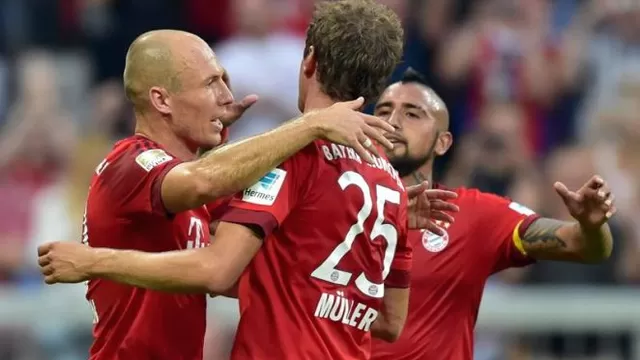 Bayern hizo respetar la local&amp;iacute;a (Foto: AFP)