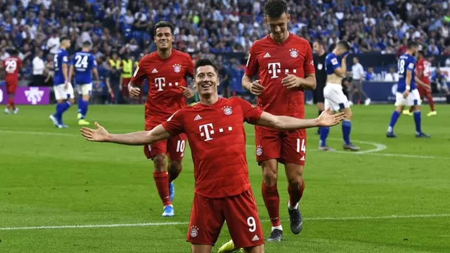 Bayern Munich goleó 3-0 al Schalke 04 por la fecha 2 de la Bundesliga