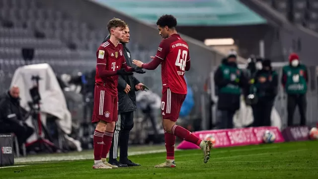 Bayern Munich hace debutar a su jugador más joven en la historia de la Bundesliga