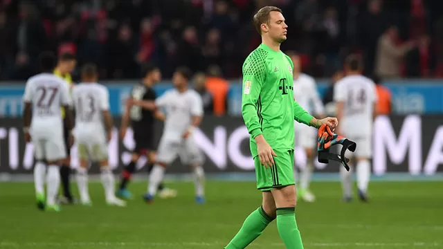 Bayern Munich igualó sin goles con el Leverkusen en la Bundesliga