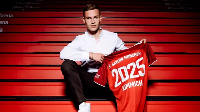 Bayern Munich: Joshua Kimmich renovó hasta 2025
