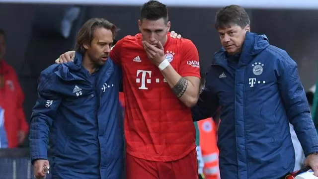 Niklas Süle, defensor de 24 años del Bayern Munich. | Foto: AFP