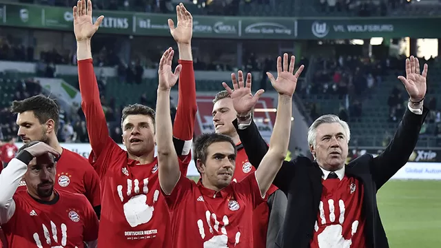 Bayern Munich se coronó campeón de la Bundesliga por quinto año consecutivo
