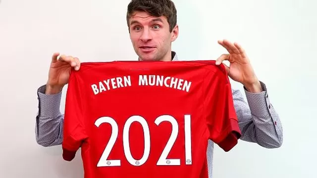 Müller se queda en casa.