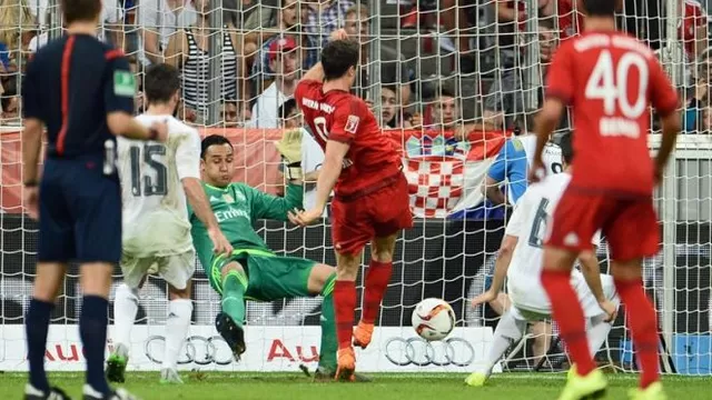 Bayern Munich venció 1-0 al Real Madrid y se quedó con la Audi Cup