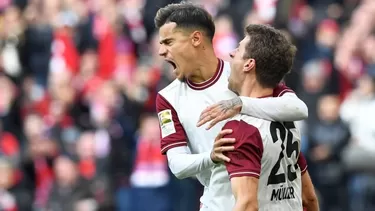 Bayern Munich obtuvo la victoria en el Allianz Arena. | Foto: AFP