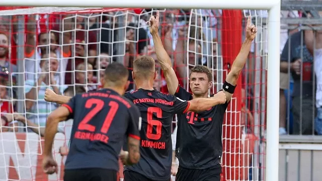 Bayern Munich venció 2-0 a Wolfsburgo por la segunda jornada de la Bundesliga