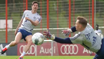 Bayern Munich volvió a entrenar en grupo pensando en Unión Berlín