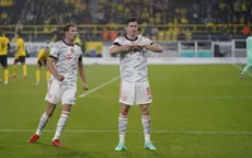 Bayern Munich vs. Borussia Dortmund: Robert Lewandowski anotó de cabeza el 1-0 - Noticias de jhonata-robert