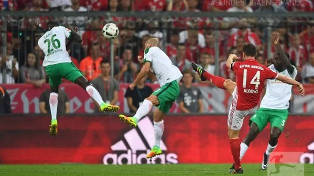 Bayern Munich: Xabi Alonso puso el 1-0 ante Werder Bremen con este golazo