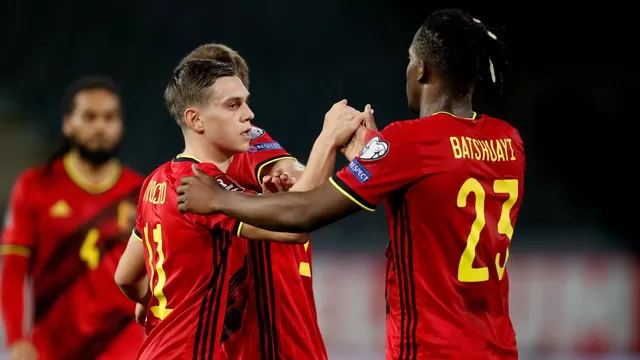 Bélgica apabulló 8-0 a Bielorrusia por las Eliminatorias a Qatar 2022