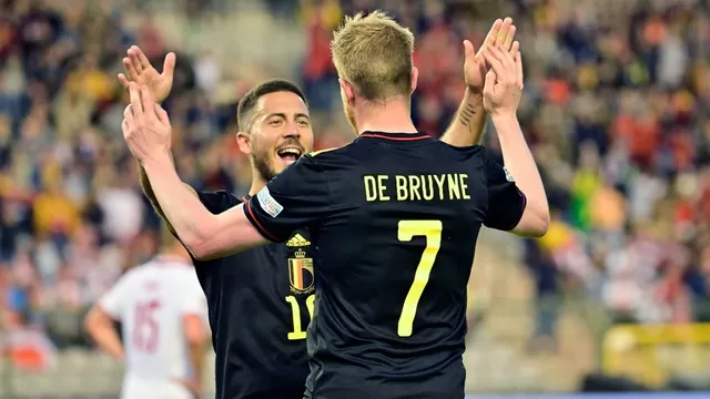 Bélgica aplastó 6-1 a Polonia en duelo por la Liga de Naciones