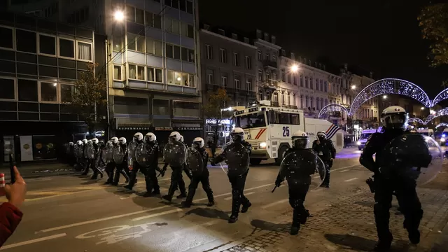 Bélgica: Disturbios en Bruselas tras la eliminación del Mundial y clasificación de Marruecos