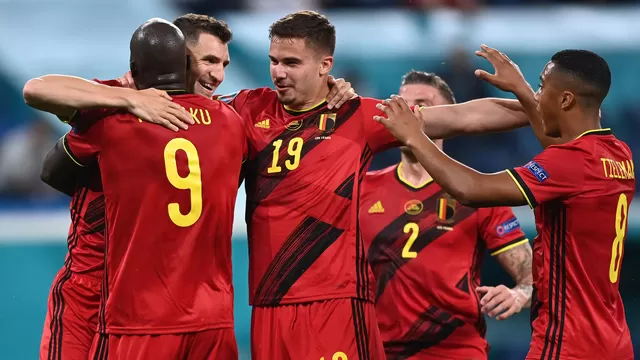 Bélgica goleó 3-0 a Rusia con doblete de Lukaku en la Eurocopa