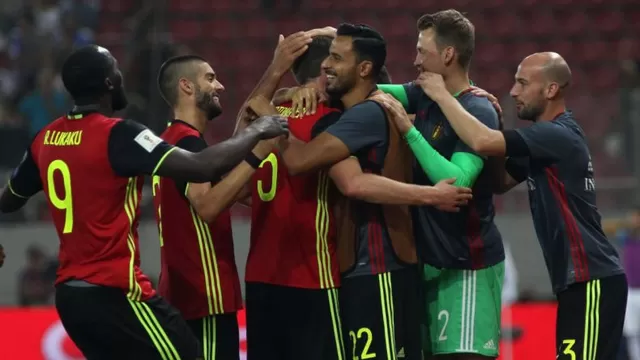 Bélgica se convirtió en la sexta selección clasificada a Rusia 2018