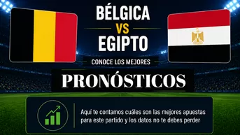 Bélgica vs Egipto, hoy: cuotas del partido del Mundial 2026