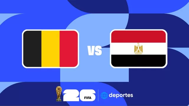 Bélgica vs Egipto disputarán uno de los partidos más emocionantes por la primera fecha del Mundial 2026 / Foto: AD