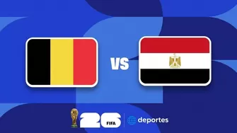 Bélgica vs Egipto se enfrentan este lunes por el Mundial 2026. Foto: América Deportes