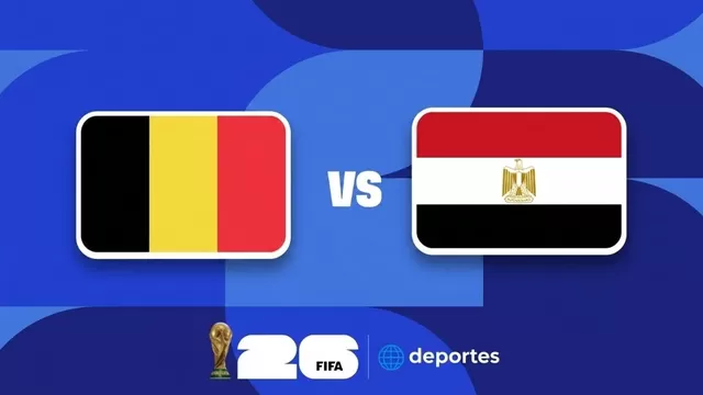 Bélgica vs Egipto se enfrentan este lunes por el Mundial 2026. Foto: América Deportes