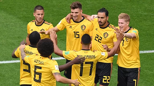 Bélgica vs. Inglaterra: Meunier marcó el 1-0 al minuto 4 para los belgas