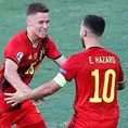 Bélgica vs. Portugal: Thorgan Hazard marcó el 1-0 para los &#39;Diablos Rojos&#39; con un golazo