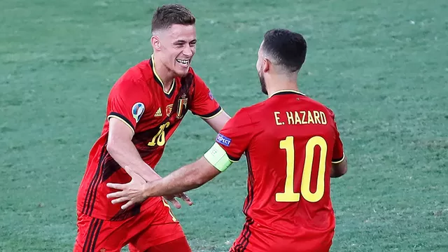 Bélgica vs. Portugal: Thorgan Hazard marcó el 1-0 para los &#39;Diablos Rojos&#39; con un golazo