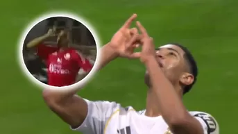 Bellingham y su curiosa celebración en triunfo de Real Madrid