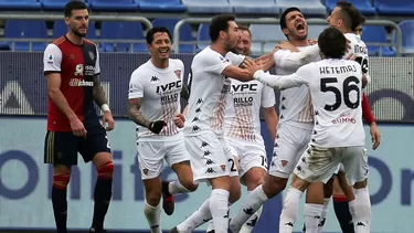Gianluca Lapadula jugó 76' en el triunfo del Benevento. | Foto: EFE Gianluca Lapadula jugó 76' en el triunfo del Benevento. | Foto: EFE