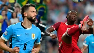 Bentancur anotó a favor de Uruguay y Canadá lo empató a los miniutos tras gol de Koné