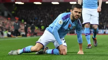 Bernardo Silva fue sancionado por la Federación Inglesa. | Foto: AFP