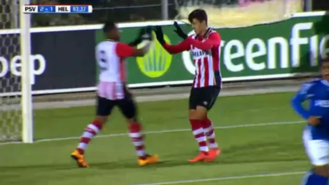 Beto da Silva anotó en triunfo 3-1 del Jong PSV sobre el Helmond Sport