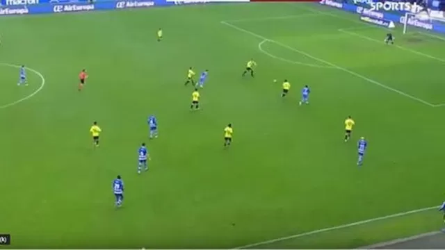 Beto da Silva se lució con asistencia de taco para el gol del Deportivo La Coruña