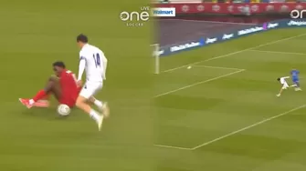 El blooper que se dio en un amistoso entre las selecciones de Canadá y Uzbekistán. | Video: X de One Soccer / Captura