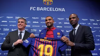 Boateng fue presentado en Barcelona: "El mejor jugador del mundo es Messi"