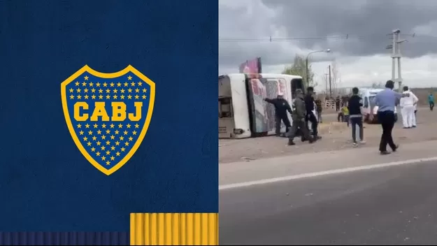 Boca Juniors: Accidente de un bus con hinchas dejó un muerto y varios heridos