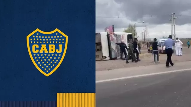 Boca Juniors: Accidente de un bus con hinchas dejó un muerto y varios heridos